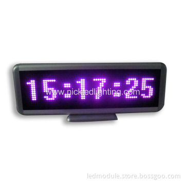 Taxi Top LED Light Scrolling Message Sign 16X128 Pixels